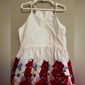 Janie and Jack Floral Poppy Top 12 EUC